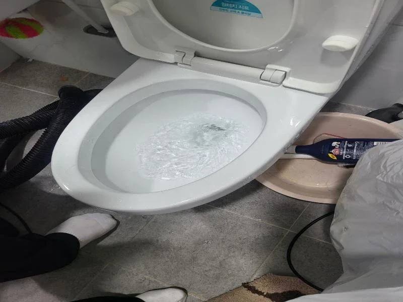 양천구 변기막힘 작업사례