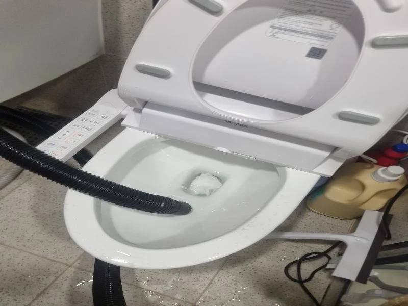 양천구 변기막힘 작업사례 2